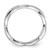 Sterling Silver Stackable Expressions Polished Diamond Ring, 2.5 mm - View 2