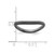 Ruthenium-Plated Sterling Silver Stackable Expressions Polished Black-Plated Wave Ring, 2.25 mm - View 4