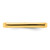 Sterling Silver Stackable Expressions Polished Gold-Tone Square Ring, 2.25 mm - QSK780 - View 3