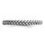 Sterling Silver Stackable Expressions Antiqued Ring, 2.5 mm - QSK801 - View 3