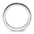 Rhodium-Plated Sterling Silver Stackable Expressions Marcasite Wedding Band, 3 mm - View 2