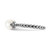Rhodium-Plated Sterling Silver Stack Exp. 7.0-7.5 mm White Cultured Freshwater Pearl Ring - View 3
