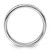 Sterling Silver Stackable Expressions Polished Enameled Sister Ring, 3.5 mm - View 2