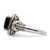 Shey Couture Sterling Silver with 14K Accent Antiqued Black Onyx Ring - View 3