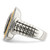 Shey Couture Sterling Silver with 14K Accent 0.25ct Diamond Ring, 6 mm - View 3
