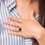 Shey Couture Sterling Silver with 14K Accent Antiqued Checkerboard-Cut Black Onyx Ring, 16 mm Top Length, 15 mm Top Width - View 7