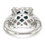 Shey Couture Sterling Silver with 14K Accent Antiqued London Blue Topaz and 0.1ct Diamond Ring - View 6