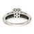 Shey Couture Sterling Silver with 14K Accent Antiqued Cushion Checkerboard Garnet Ring - View 6