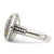 Shey Couture Sterling Silver with 14K Accent Antiqued Cushion Bezel Garnet Ring, 4 mm - View 3