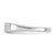 White Ice Sterling Silver Rhodium-Plated 0.02ct Diamond Ring - View 3