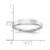 White Ice Sterling Silver Rhodium-Plated 0.02ct Diamond Ring - View 4
