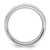 Cobalt Polished Beveled Edge Triple 0.09ct Diamond 8 mm Men'S Wedding Band - View 4