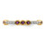 14K Yellow Gold Stackable Expressions Amethyst and 0.08ct Diamond Ring, 2 mm - View 5