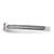 Rhodium-Plated 14K White Gold Stackable Expressions Amethyst and 0.12ct Diamond Ring, 2 mm - View 4