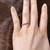 14K Rose Gold Stackable Expressions 0.11ct Diamond Ring, 2.6 mm - View 6