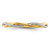 14K Yellow Gold Stackable Expressions 0.084ct Diamond Twist Ring, 2 mm - View 5