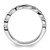 Rhodium-Plated 14K White Gold Stackable Expressions 0.04ct Diamond Twist Ring, 2.67 mm - View 2