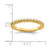 14K Yellow Gold Stackable Expressions 0.045ct Diamond Ring, 2.25 mm - View 3