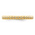 14K Yellow Gold Stackable Expressions 0.045ct Diamond Ring, 2.25 mm - View 5