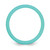 Silicone Sky Blue 5.7 mm Domed Wedding Band - View 2