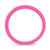 Silicone Hot Pink 5.7 mm Domed Wedding Band - View 2