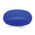 Silicone Blue 8 mm Domed Wedding Band - View 3