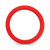 Silicone Red 8 mm Domed Wedding Band - View 4