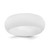 Silicone White 8 mm Domed Wedding Band - View 3
