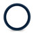 Silicone Navy Blue 8.7 mm Domed Wedding Band - View 2