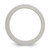 Silicone Grey 8 mm Ridged Edge Wedding Band - View 2