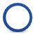Silicone Blue Mermaid Pattern 5.7 mm Domed Wedding Band - View 2