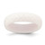 Silicone White Mermaid Pattern 5.7 mm Domed Wedding Band