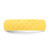 Silicone Yellow Mermaid Pattern 5.7 mm Domed Wedding Band - View 3