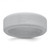Silicone Silver Metallic 8 mm Wedding Band