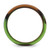 Silicone Camouflage 8.70 mm Flat Edge Wedding Band - View 2