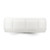 Silicone White 8 mm Grid Pattern Wedding Band - View 3