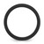 Silicone Black 4 mm Ridged Edge Wedding Band - View 2