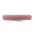 Silicone Rose Pink 4 mm Ridged Edge Wedding Band - View 3