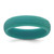 Silicone Steel Blue 5.70 mm Wood Grain Pattern Wedding Band