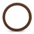 Silicone Brown 5.70 mm Wood Grain Pattern Wedding Band - View 2