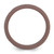 Silicone Light Brown 5.70 mm Wood Grain Pattern Wedding Band - View 2