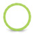 Silicone Bright Green 3 mm Braided Wedding Band - View 2