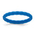 Silicone Blue 3 mm Braided Wedding Band