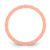 Silicone Rose Pink 3 mm Braided Wedding Band - View 2
