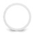 Silicone White 3 mm Braided Wedding Band - View 2