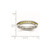 Chisel Stainless Steel Polished 4 mm November Yellow Cubic Zirconia Ring - View 6