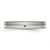 Stainless Steel 4 mm Brushed & Polished Wedding Band - View 3