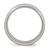 Stainless Steel 8 mm Black Ion-Plated Striped Polished Wedding Band - View 2