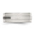Chisel Stainless Steel Polished Black 0.15ct Diamond 8 mm Flat Wedding Band - View 3