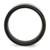 Chisel Stainless Steel Polished Black Ion-Plated Black 0.24ct Diamond 9 mm Wedding Band - View 2